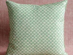 Eythorne Green Cotton Cushion