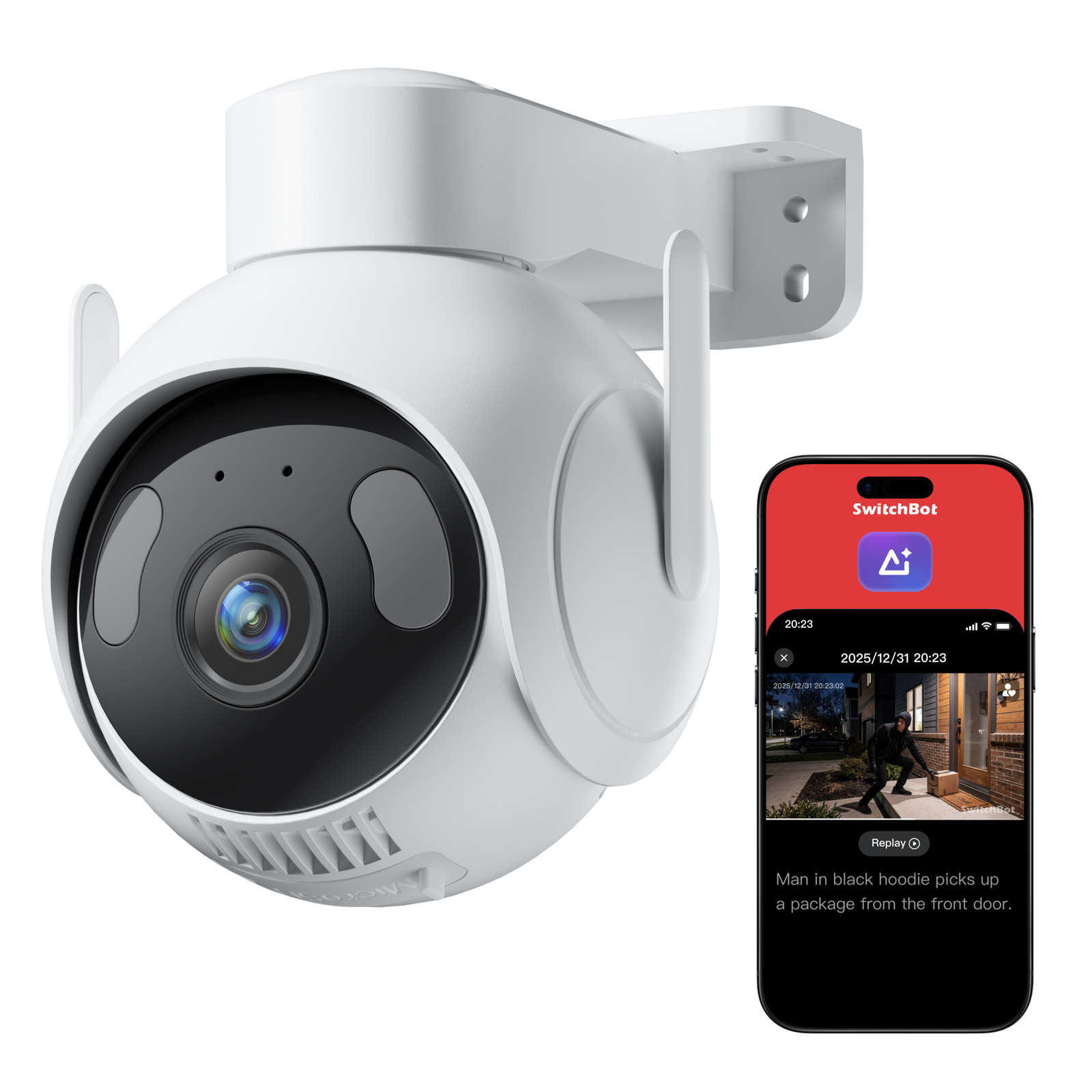 Outdoor Pan/Tilt Cam 3K