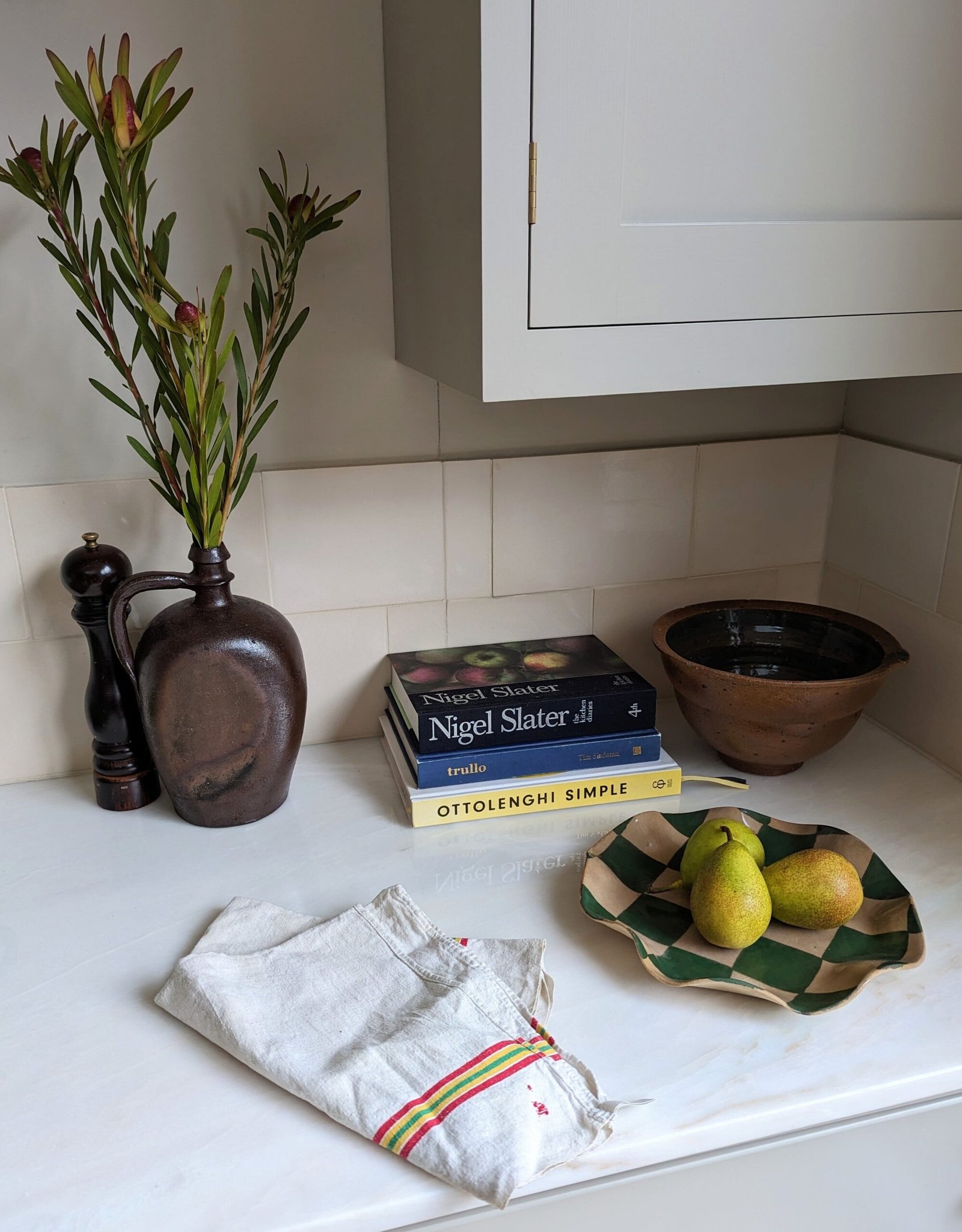 Green Wavy Check Serving Platter - Image 6