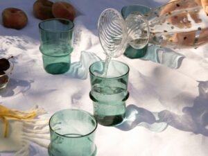 Teal Ridge Tumblers | Set of 4