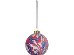Large Jack Marbled Bauble