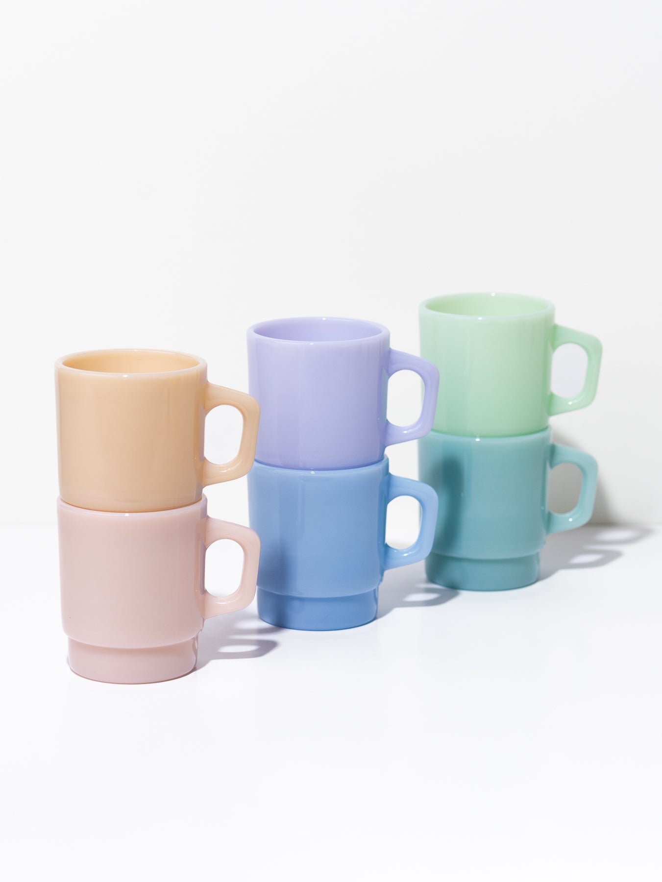 DD Milk Glass Mug | Blue - Image 5